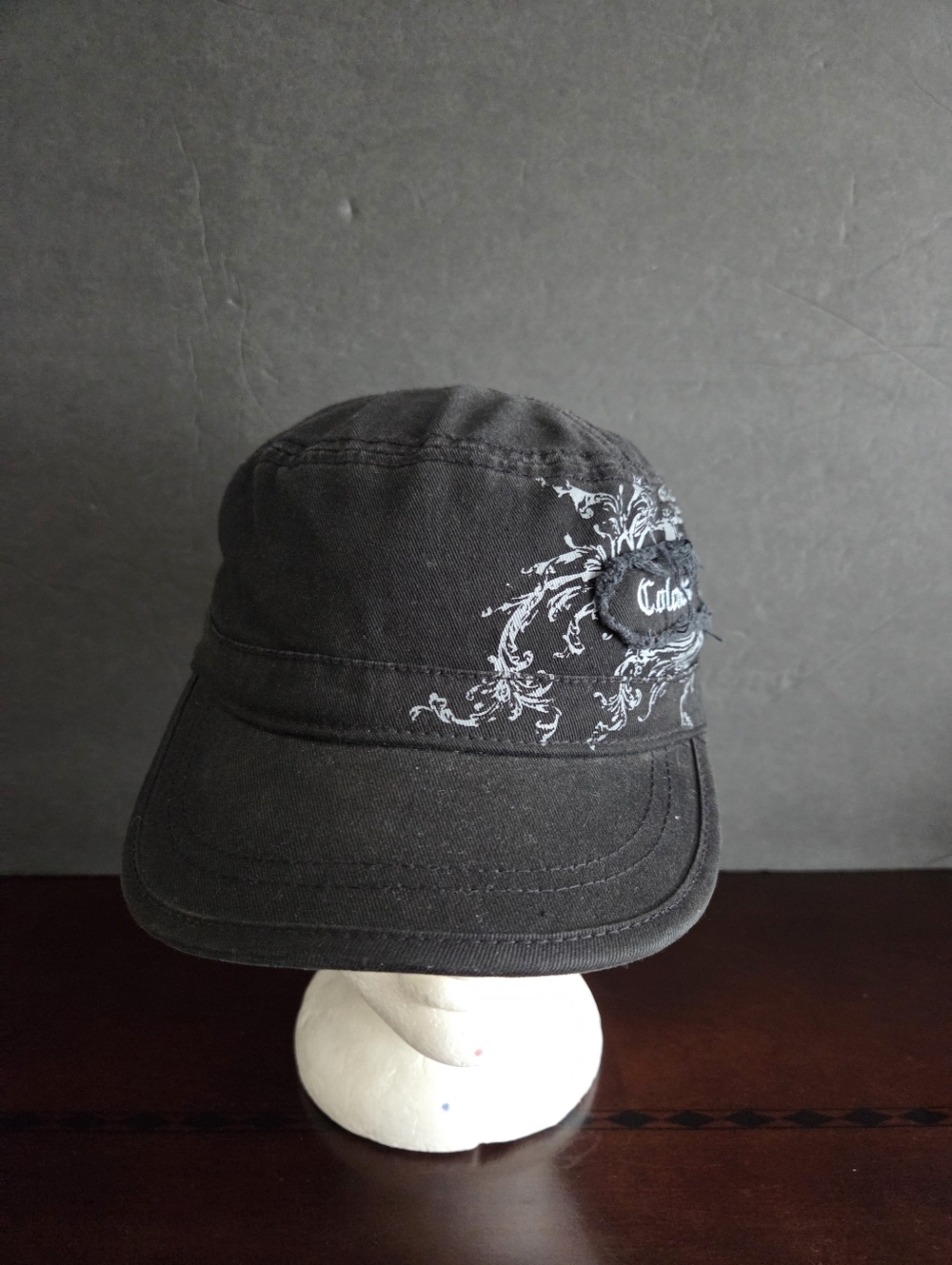 Prairie Mountain Colorado Embroidered Black Men's Cap - Picture 4 of 6